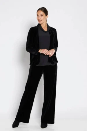 Philosophy PANTS|Phantom Velvet Pant | Black