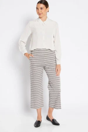 Philosophy PANTS|Ticket Print 7/8 Pant | Jewel