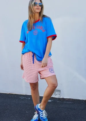 Hammill u0026 Co TEES & TOPS & SHIRTS|Riviera Top | Royal/Red