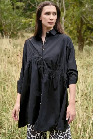 Curate By Trelise Cooper TEES & TOPS & SHIRTS|Shirt Warrant | Black