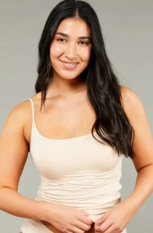 Tani Australia TEES & TOPS & SHIRTS|Shoestring Singlet | White