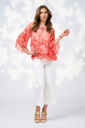 Loobie's Story TEES & TOPS & SHIRTS|Stevie Blouse | Orange