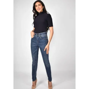 Frank Lyman JEANS|Straight Leg Jean | Dark Blue