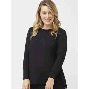 Tani Australia TEES & TOPS & SHIRTS|Tani Long Sleeve Swing Top | Black