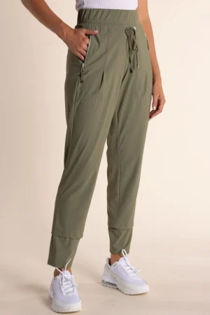 Two T's PANTS|Two T's Panelled Pant | Khaki