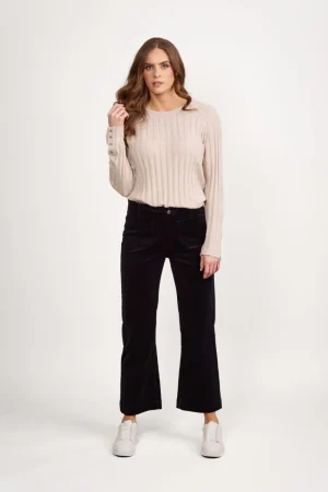 Vassalli PANTS|Wide Leg Pant | Midnight
