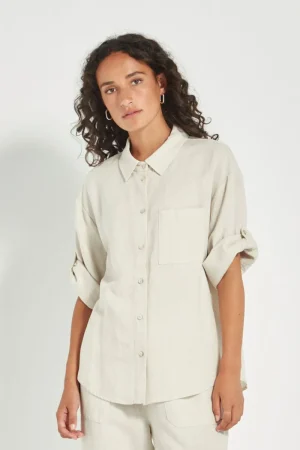 Verge TEES & TOPS & SHIRTS|Vision Shirt | Parchment