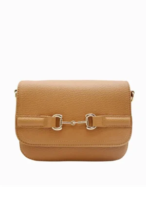 Zjoosh ACCESSORIES|Windsor Cross Body Bag | Tan