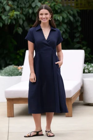 Foil DRESSES|Wrap Dreams Dress | Eclipse