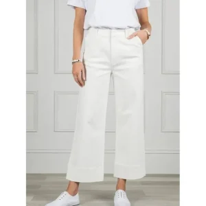 Zjoosh PANTS|Wanda Denim Pant | White